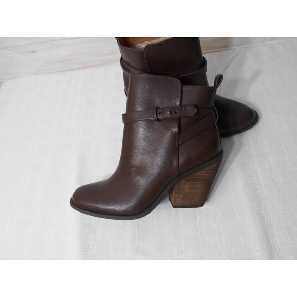 Lucky Brand Shoes - NEW! LUCKY Brand Jeans Co. Size 7 M Womens BROWN High Ankle Heel Boots ENCLINE